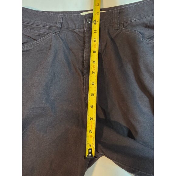 Mens H&M‎ L.O.G.G. Black Cotton Button-Fly Casual Shorts Size 33 - Picture 9 of 10